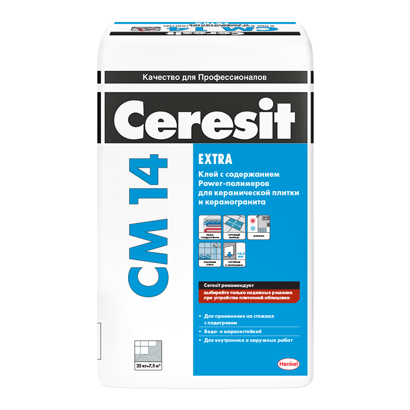 Клей Ceresit CМ 14 Extra, 25 кг